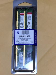 デスクトップPC用 メモリ DDR3L 1600 (PC3L-12800) 4GBx2枚 CL11 1.35V Non-ECC DIMM 240pin KVR16LN11K2/8